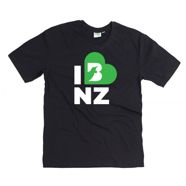 T-shirt - Kids - I Love NZ - White Letters Thumbnail